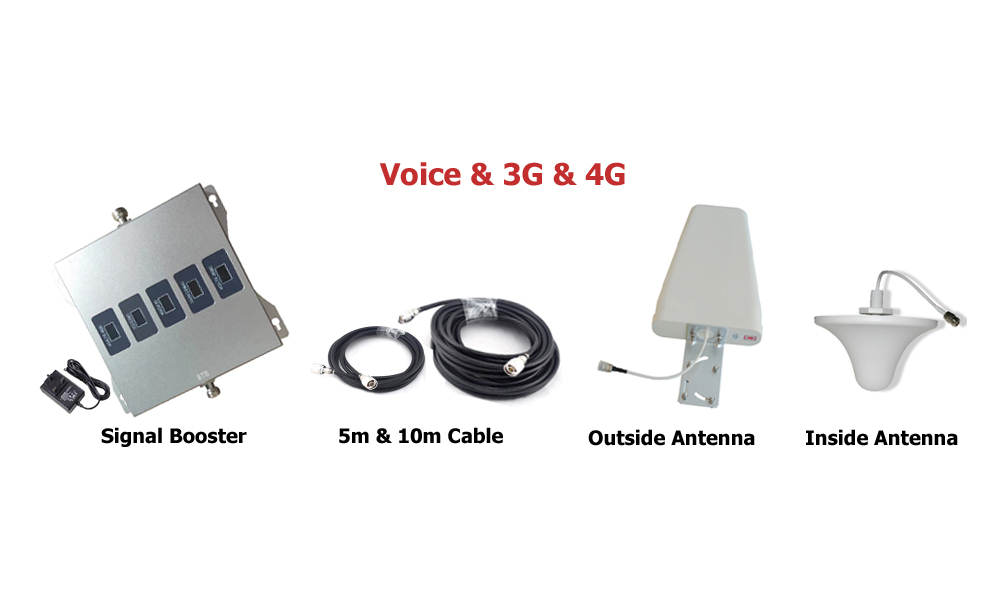 uk all network voice&3g&4g booster kit 100sqm