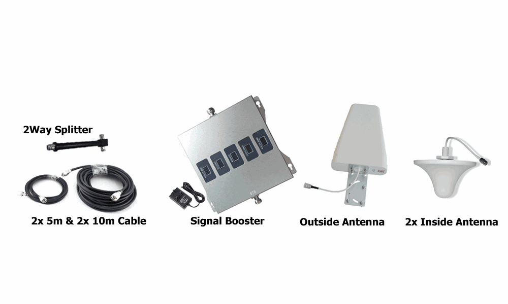 ca all network voice&3g&4g booster kit 1000sqm